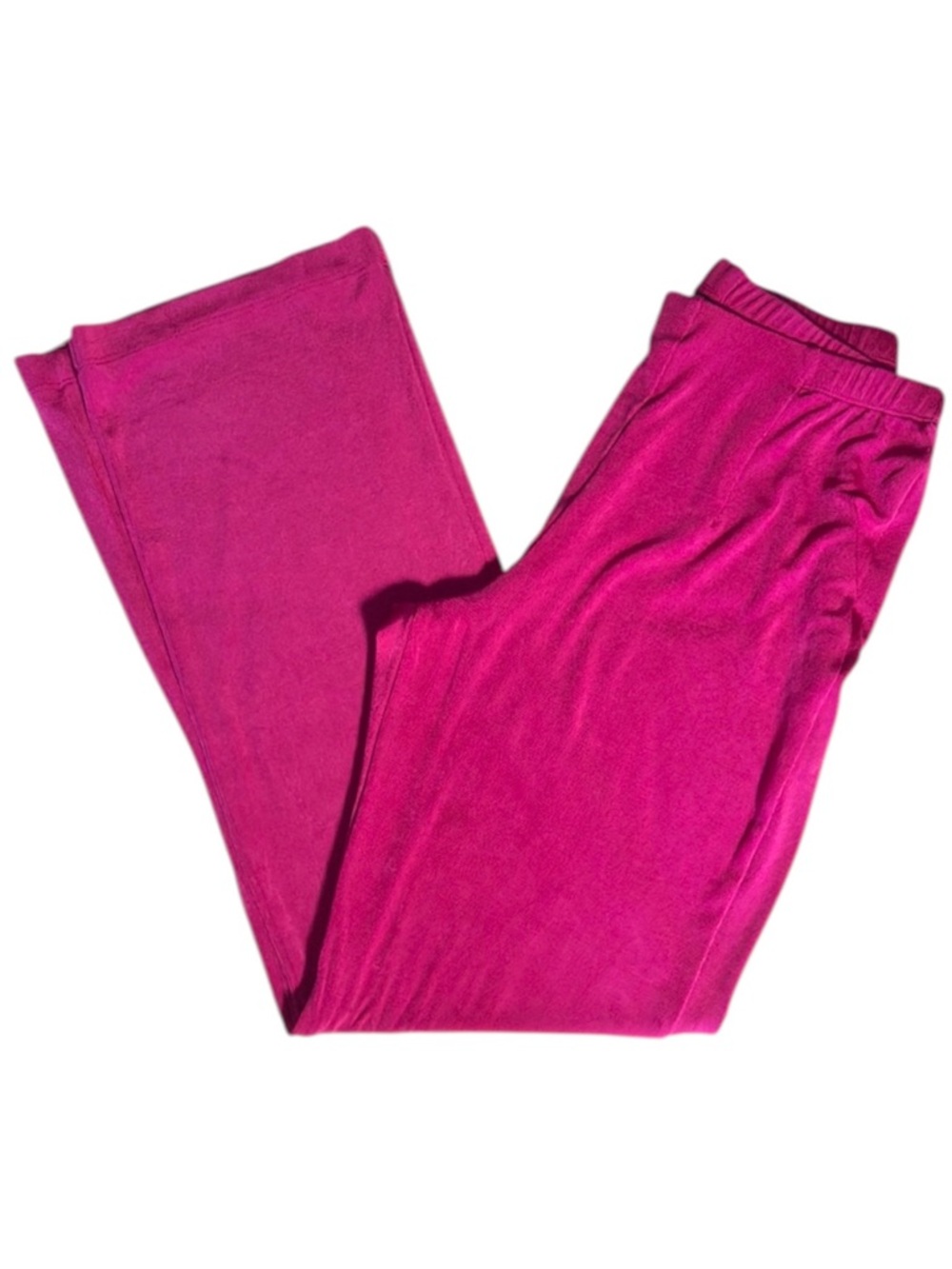 Traveler’s by Chico’s pull-on bright pink slacks w/flat front Chico’s sz 0 | e